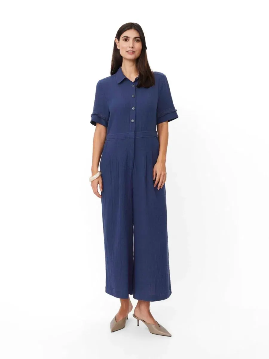 Комбинезон свободного кроя Manyvariel Wide Leg Masai Copenhagen — синий