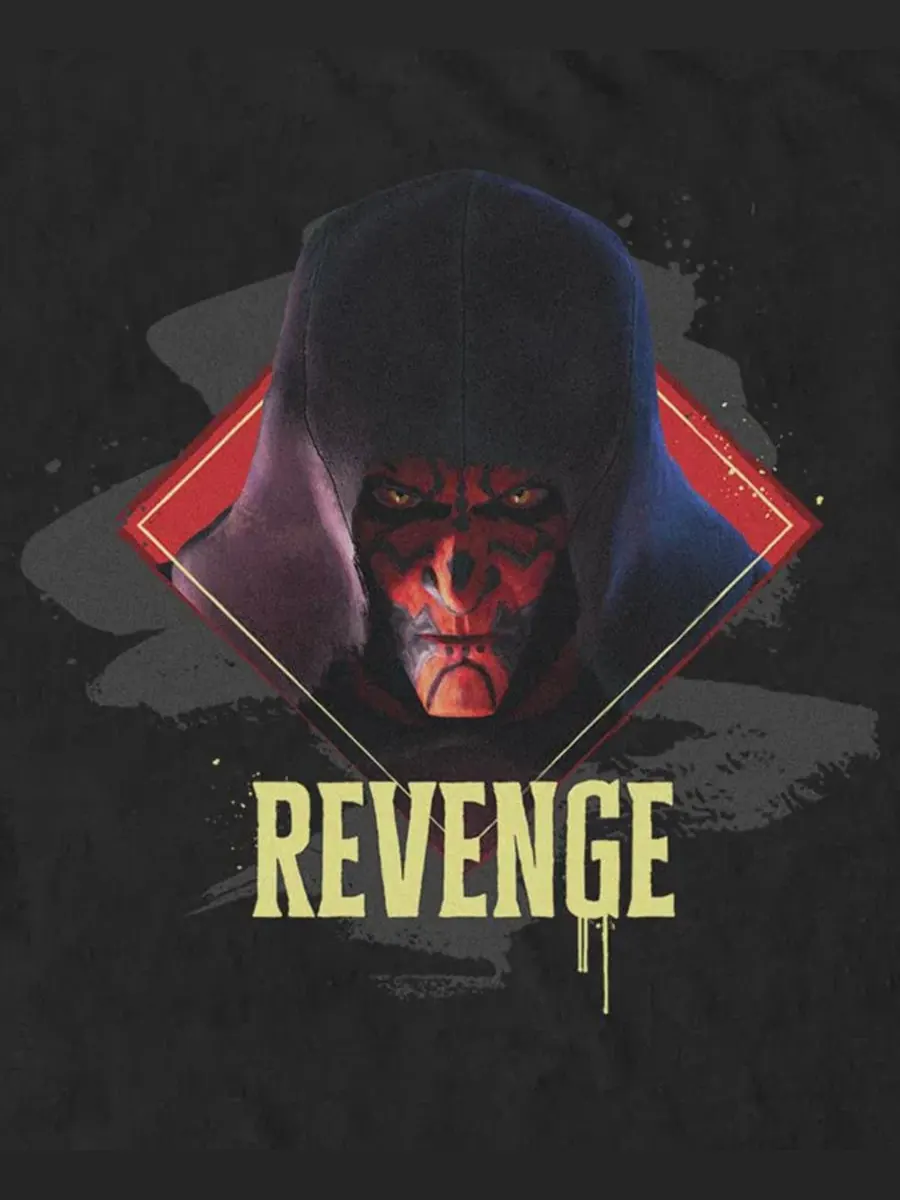 Футболка с графическим принтом Revenge Fifth Sun — изображение 3 из 3, черный