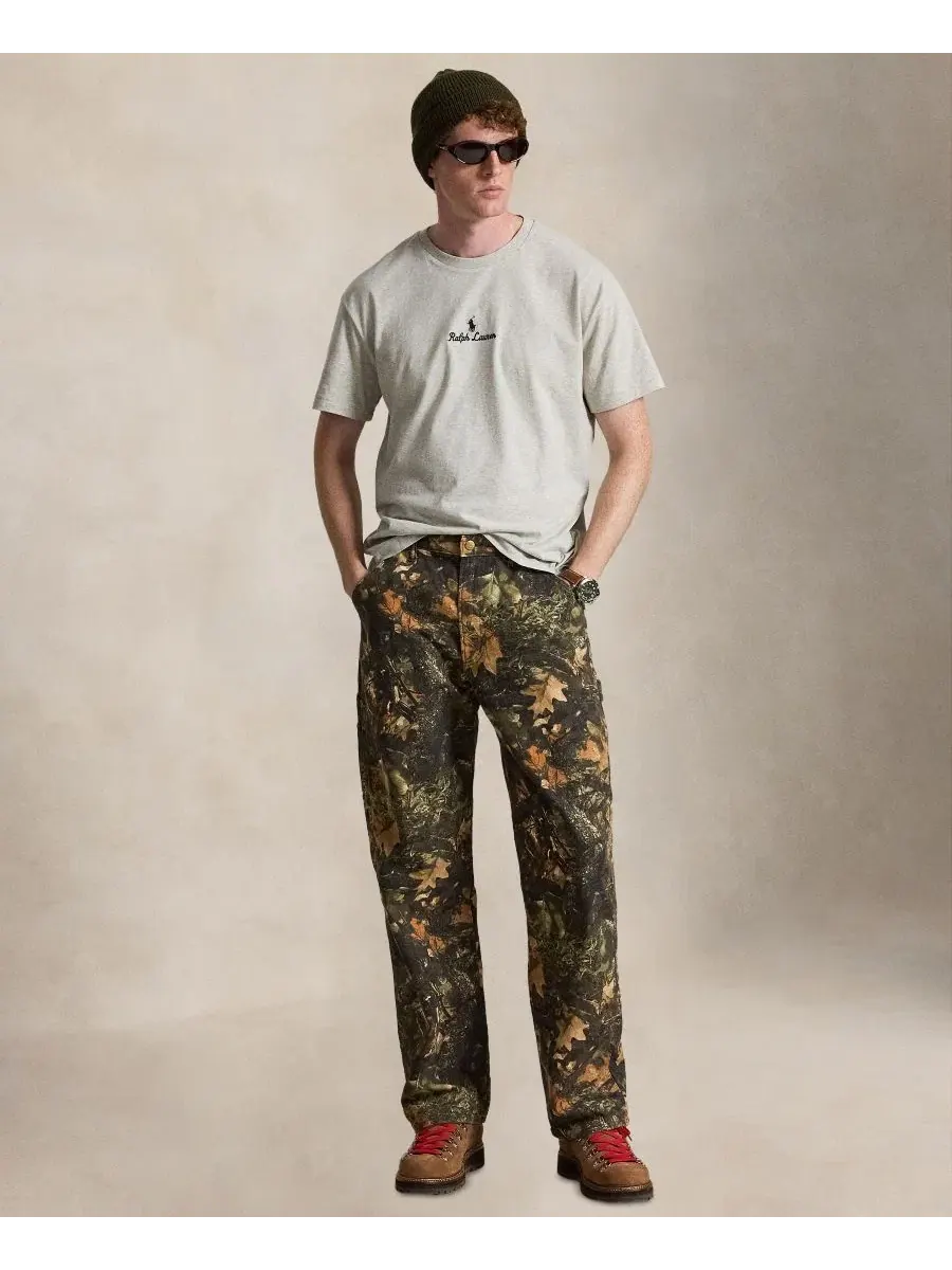 Футболка с коротким рукавом и круглым вырезом Polo Ralph Lauren — изображение 2 из 5, стриженый
