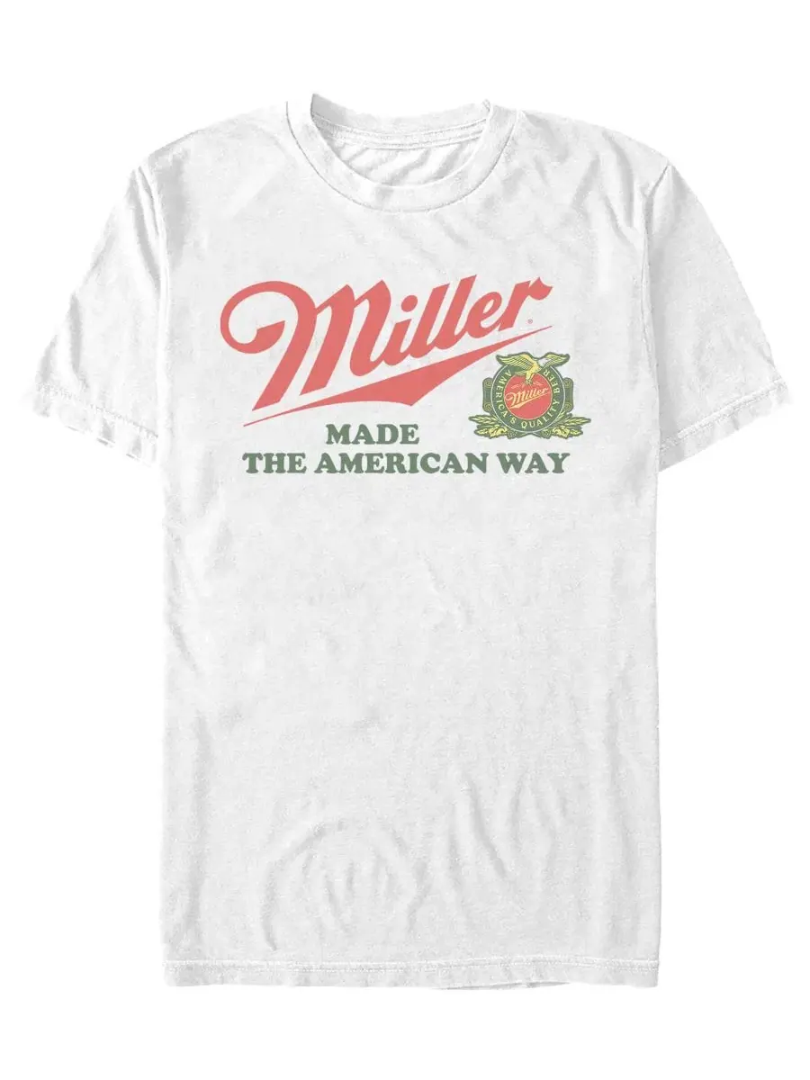Футболка с коротким рукавом Miller Made The American Way Fifth Sun — изображение 1 из 3, белый