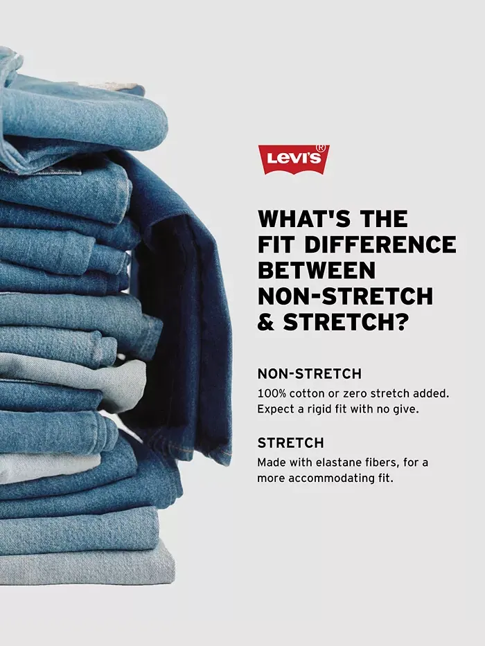 Мужские джинсы Big & Tall 505 Original-Fit Non-Stretch Levi's — изображение 4 из 4, черный