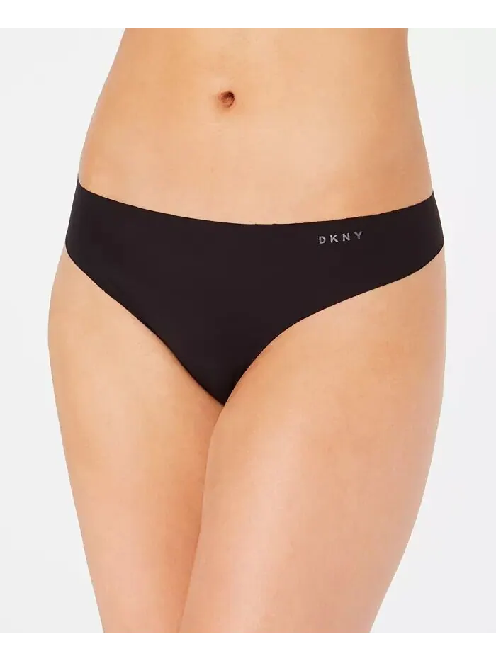 Нижнее белье Litewear Cut Anywear Logo DK5026 DKNY — изображение 1 из 1, черный/графитовый