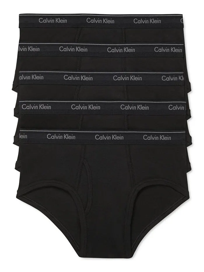 Мужские классические хлопковые трусы (5 шт.), нижнее белье Calvin Klein