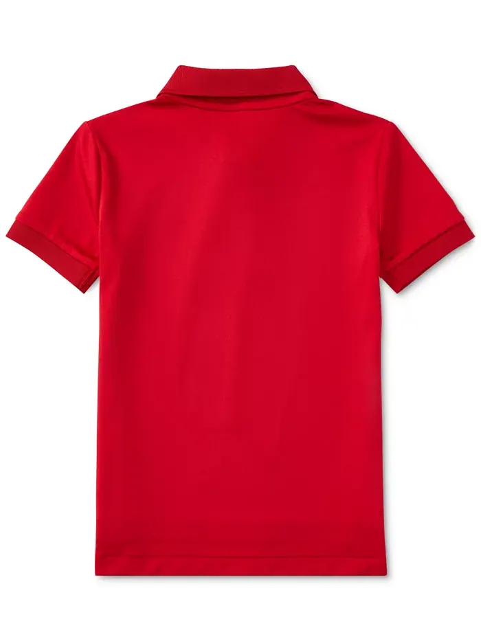 Футбольная поло для малышей и мальчиков Performance Jersey Polo Ralph Lauren — изображение 2 из 2, красный