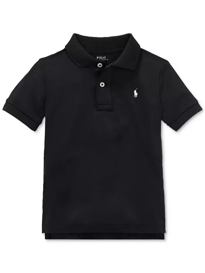 Рубашка поло из джерси для малышей и маленьких мальчиков Polo Ralph Lauren — изображение 1 из 2, белый