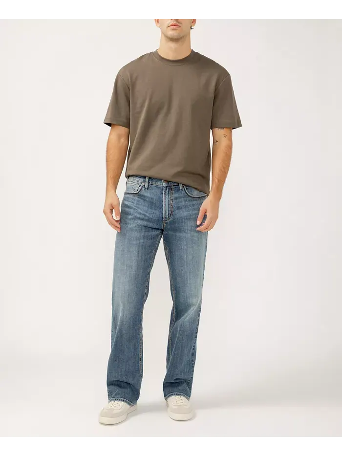 Мужские джинсы Zac Relaxed Fit Silver Jeans Co. — изображение 5 из 7, синий