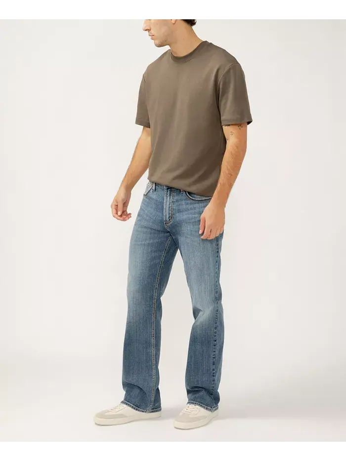 Мужские джинсы Zac Relaxed Fit Silver Jeans Co. — изображение 7 из 7, синий
