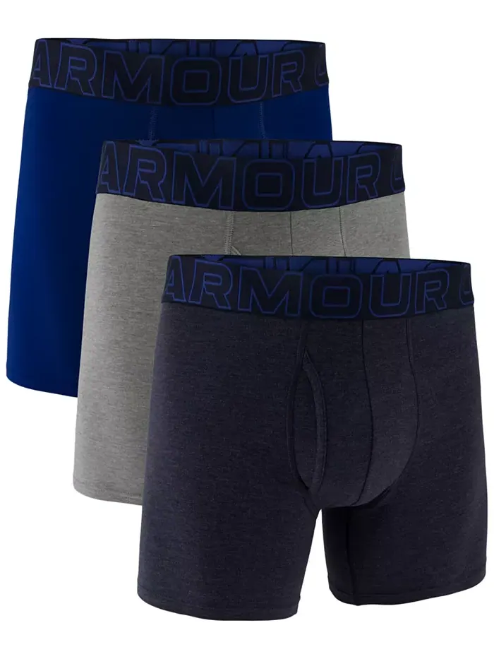 Мужские боксеры Performance Solid 6", 3 шт Under Armour
