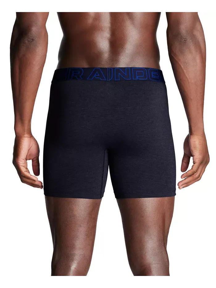 Мужские боксеры Performance Solid 6", 3 шт Under Armour — изображение 3 из 3, синий