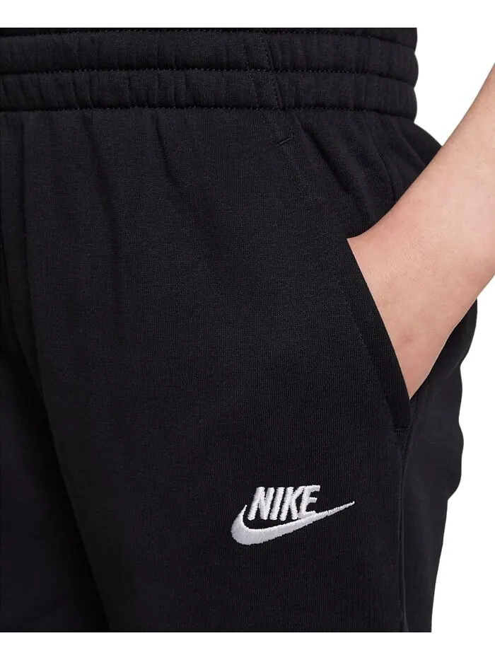 Флисовые спортивные брюки Big Kids Club Nike — изображение 4 из 5, черный