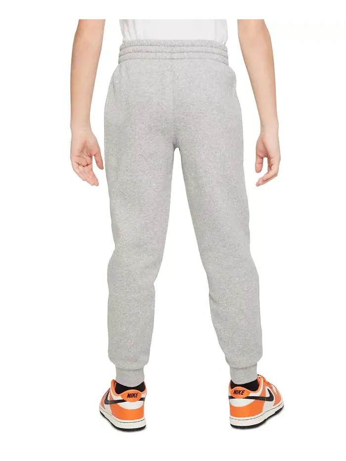 Флисовые спортивные брюки Big Kids Club Nike — изображение 2 из 5, темный серый
