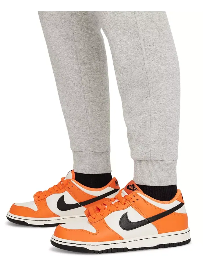 Флисовые спортивные брюки Big Kids Club Nike — изображение 3 из 5, темный серый