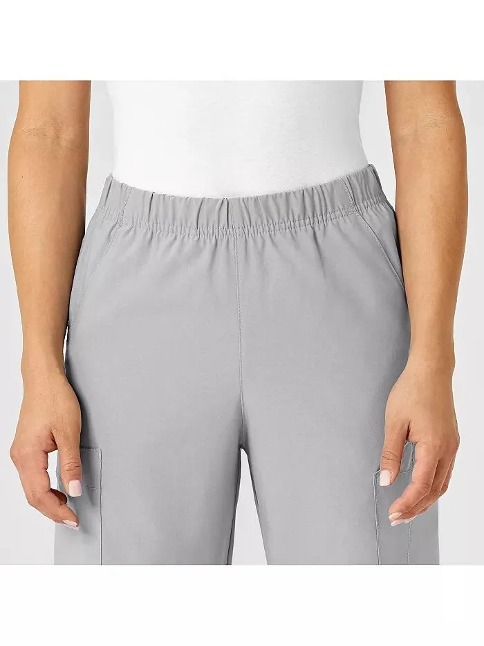 Женские брюки-карго W123 Unisex Scrub Wink — изображение 4 из 6, серый