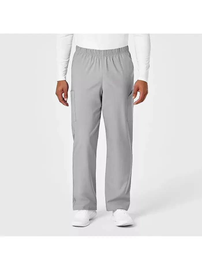 Женские брюки-карго W123 Unisex Scrub Wink — изображение 5 из 6, серый