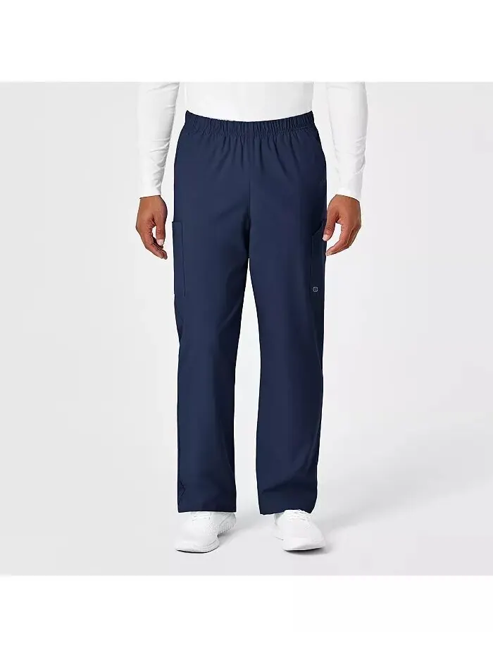 Женские брюки-карго W123 Unisex Scrub Wink — изображение 5 из 6, темно-синий