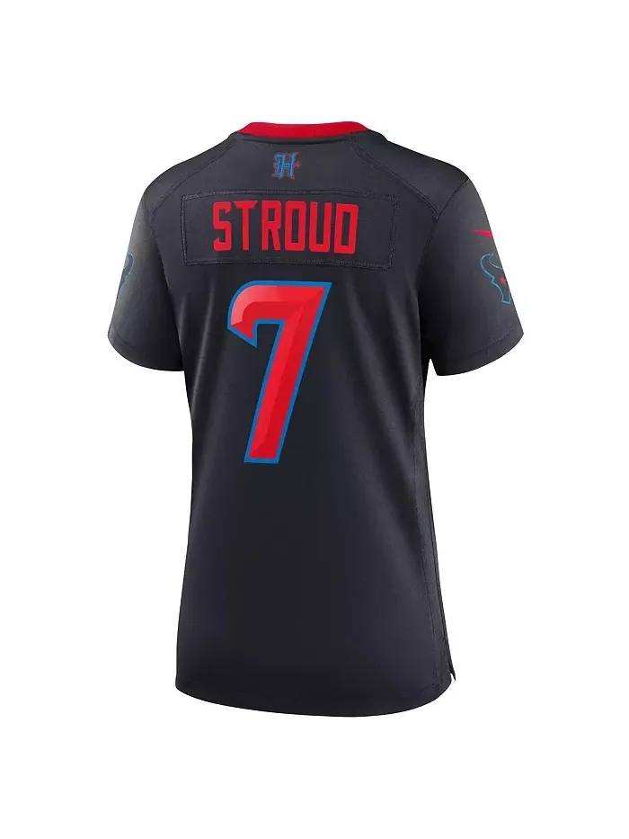Женская запасная игровая майка CJ Stroud Houston Texans Nike — изображение 2 из 5, темно-синий