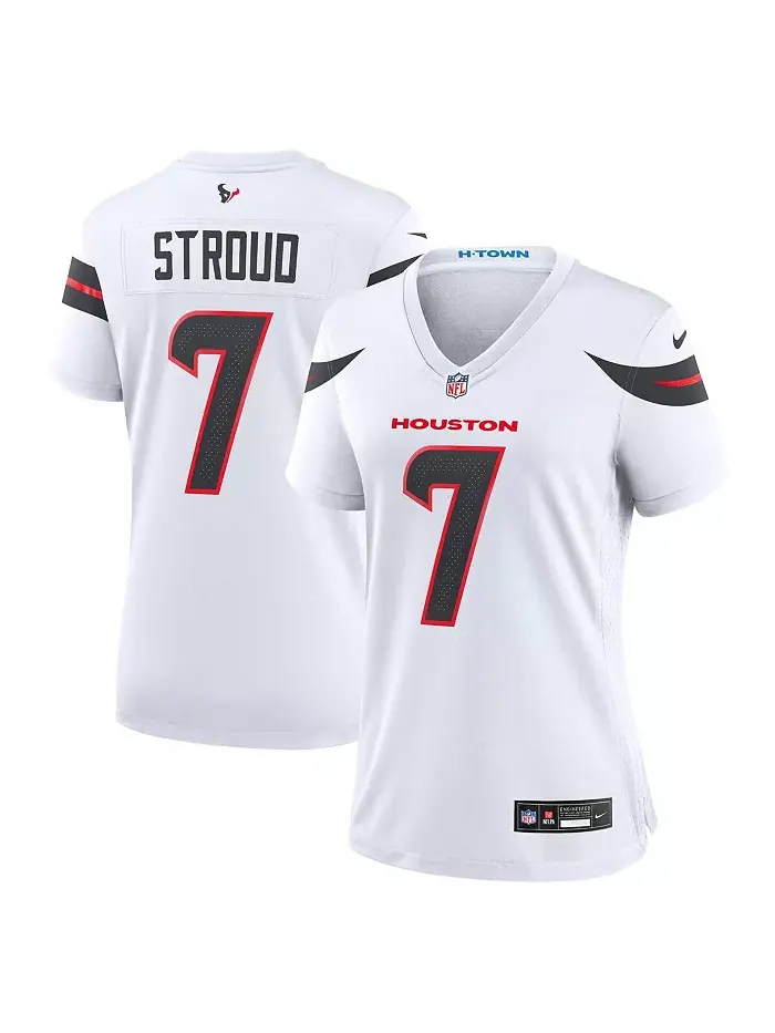 Женская запасная игровая майка CJ Stroud Houston Texans Nike — изображение 1 из 5, белый