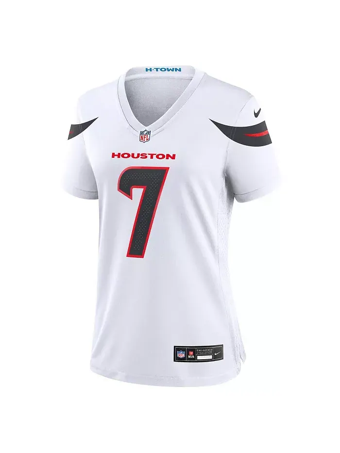 Женская запасная игровая майка CJ Stroud Houston Texans Nike — изображение 3 из 5, белый