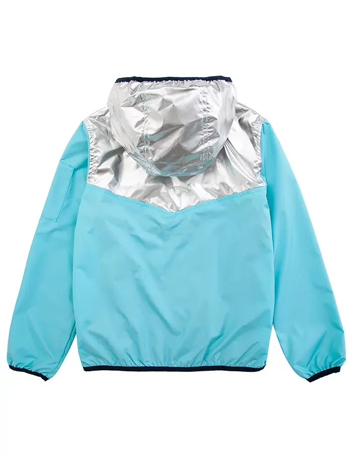 Легкая ветровка для девочек больших размеров XS-XXL Rokka&Rolla — изображение 6 из 8, серый