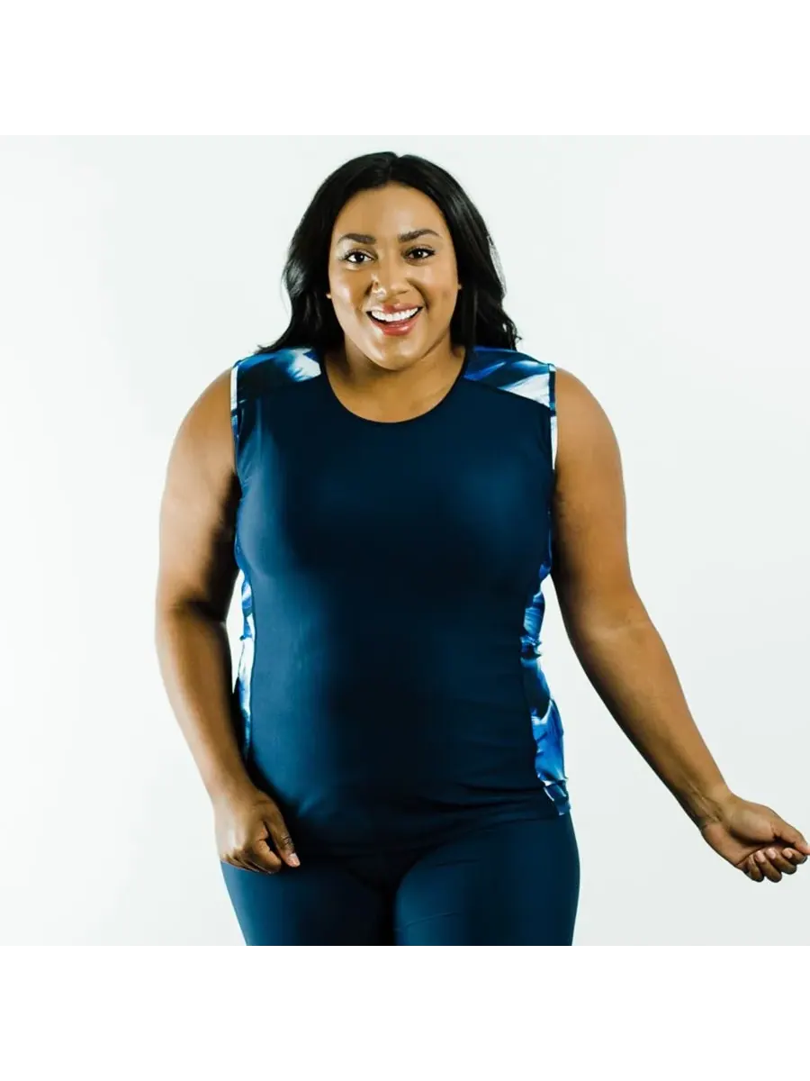 Женский свободный танкини с защитой от ультрафиолета UPF 50+ Maya Swim Top Calypsa — изображение 1 из 5