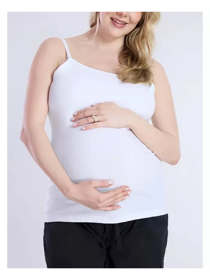 Женская майка-топ Clip Down для кормления Cami - Motherhood Maternity — изображение 1 из 5, белый