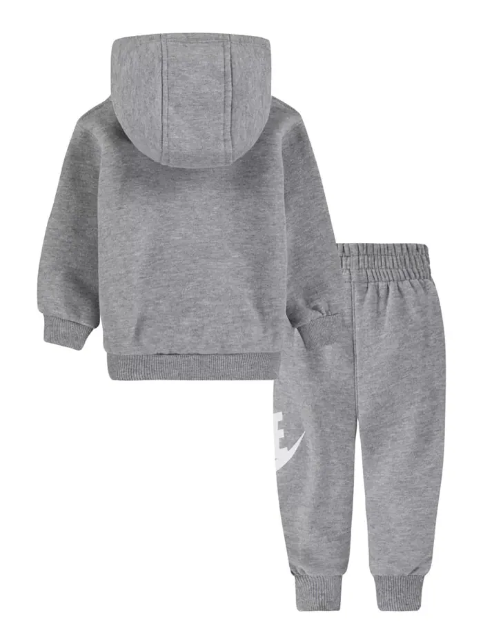 Детский комплект для мальчиков из двух предметов: худи и брюки Club Fleece Nike — изображение 2 из 4, серый