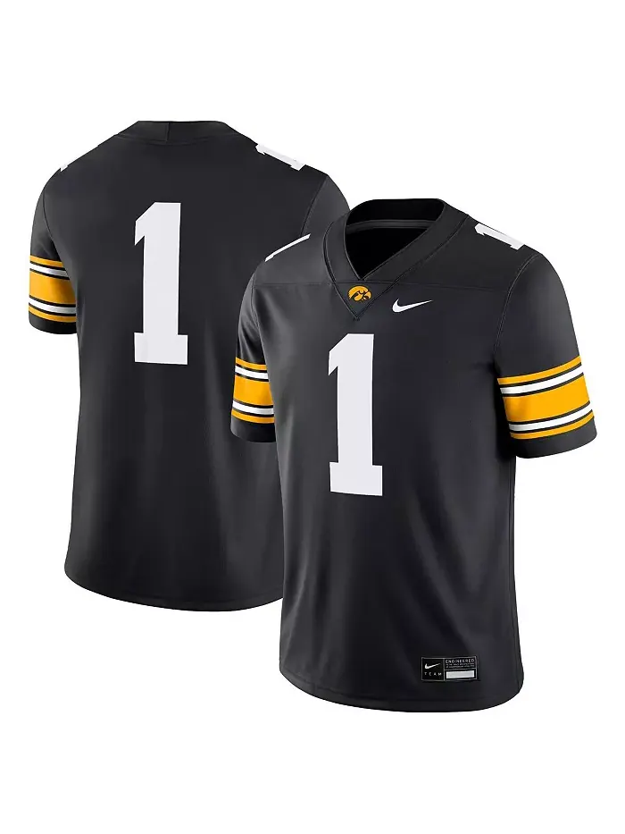Мужская футболка Iowa Hawkeyes Game — изображение 1 из 3, черный