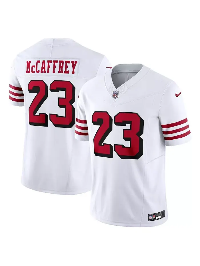 Мужская альтернативная ограниченная джерси Christian McCaffrey San Francisco 49ers Vapor F.U.S.E — изображение 1 из 3
