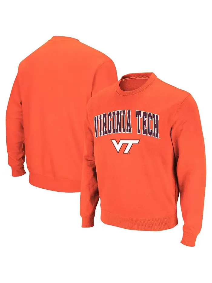 Мужская толстовка Virginia Tech Hokies с арочным логотипом и надписью Colosseum — изображение 1 из 3, оранжевый