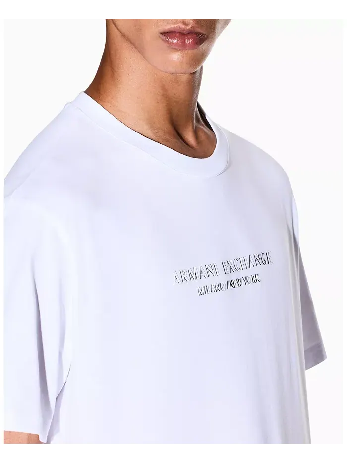 Мужская футболка Milan NY Center Chest A|X Armani Exchange — изображение 3 из 4, белый