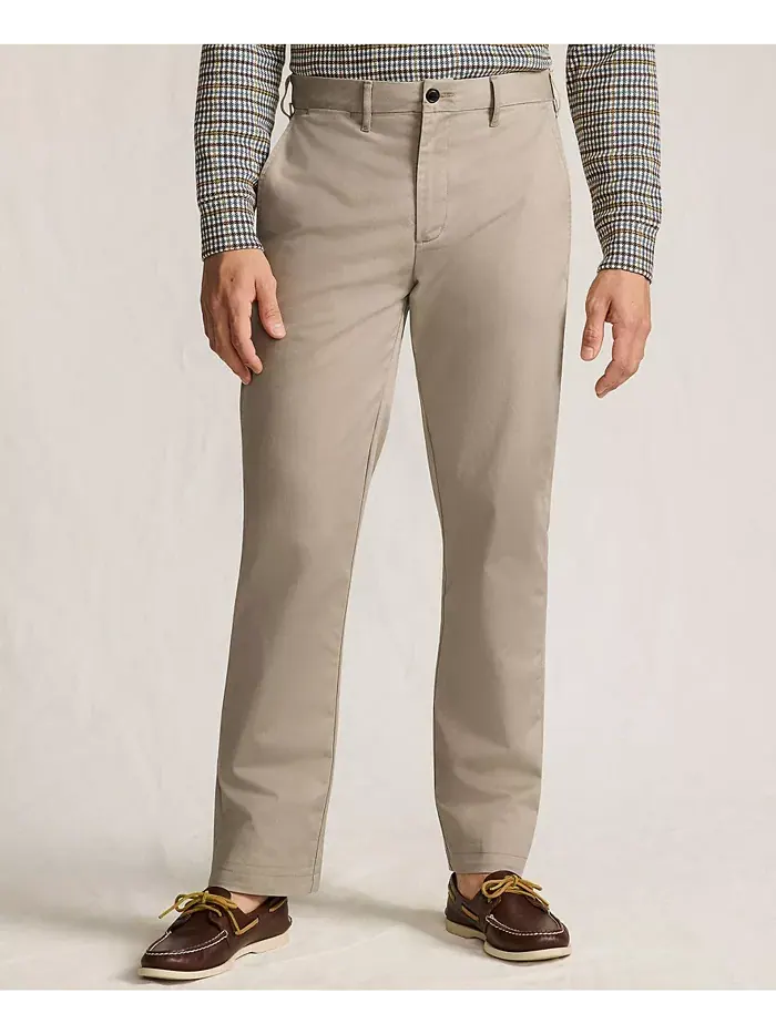 Мужские дорожные брюки-чинос Comfort Waist Classic Fit Lands' End