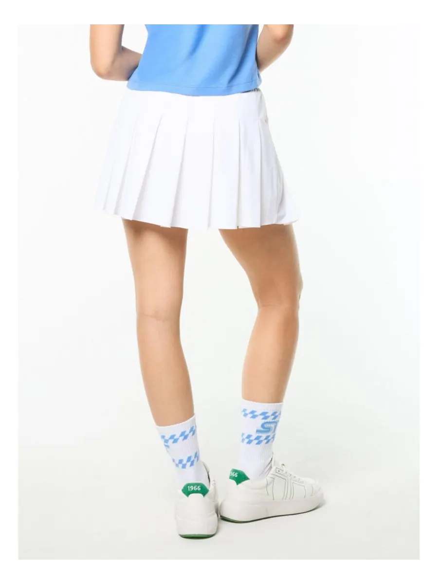 Женская юбка-шорты Delfina Sergio Tacchini — изображение 3 из 6, белый