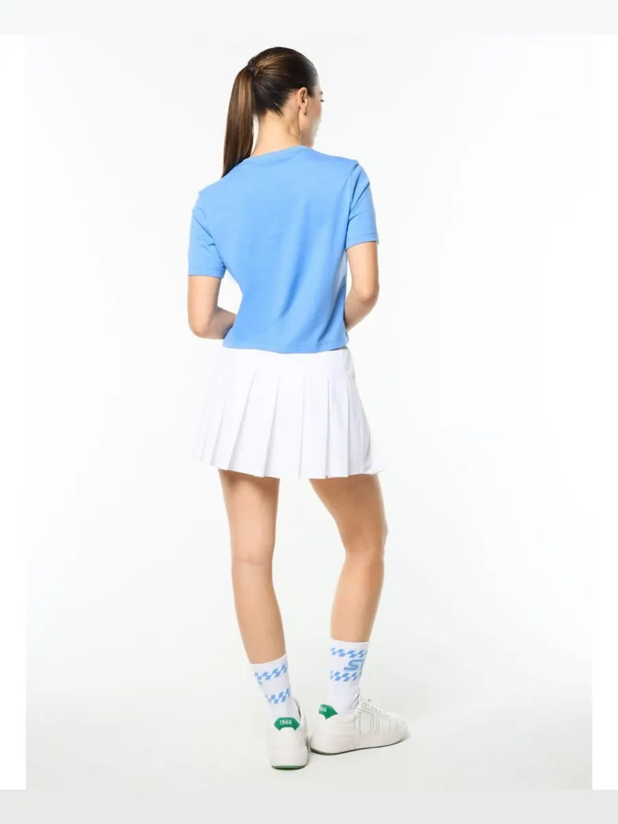 Женская юбка-шорты Delfina Sergio Tacchini — изображение 4 из 6, белый