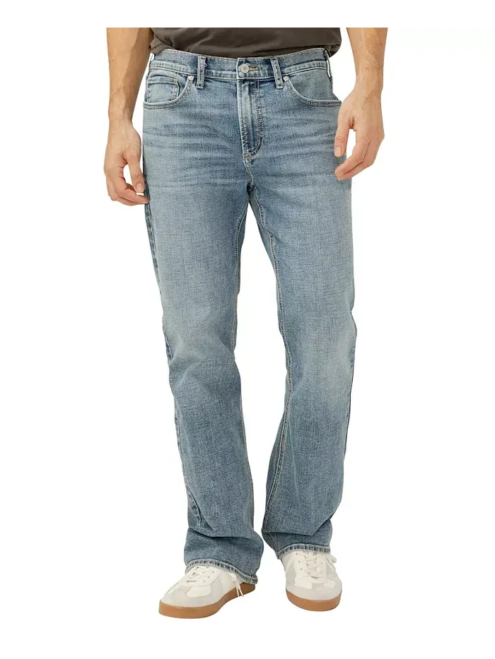 Мужские джинсы Craig Classic Fit Bootcut Silver Jeans Co. — изображение 1 из 3, синий