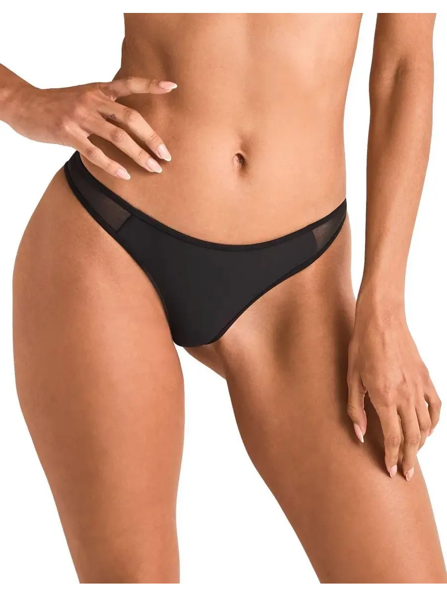 Женские плавки-бикини Terri Swimwear Adore Me — изображение 1 из 4, черный