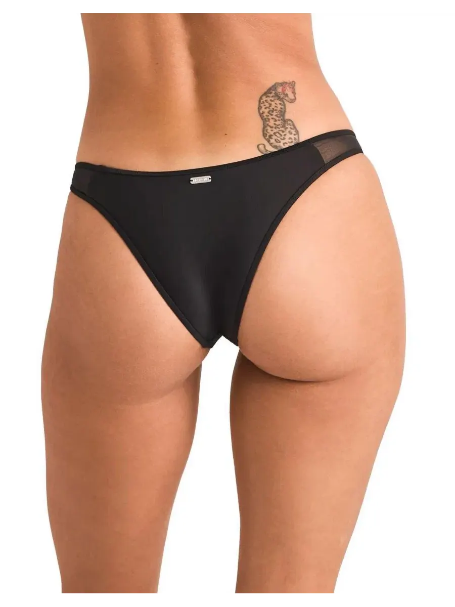 Женские плавки-бикини Terri Swimwear Adore Me — изображение 3 из 4, черный