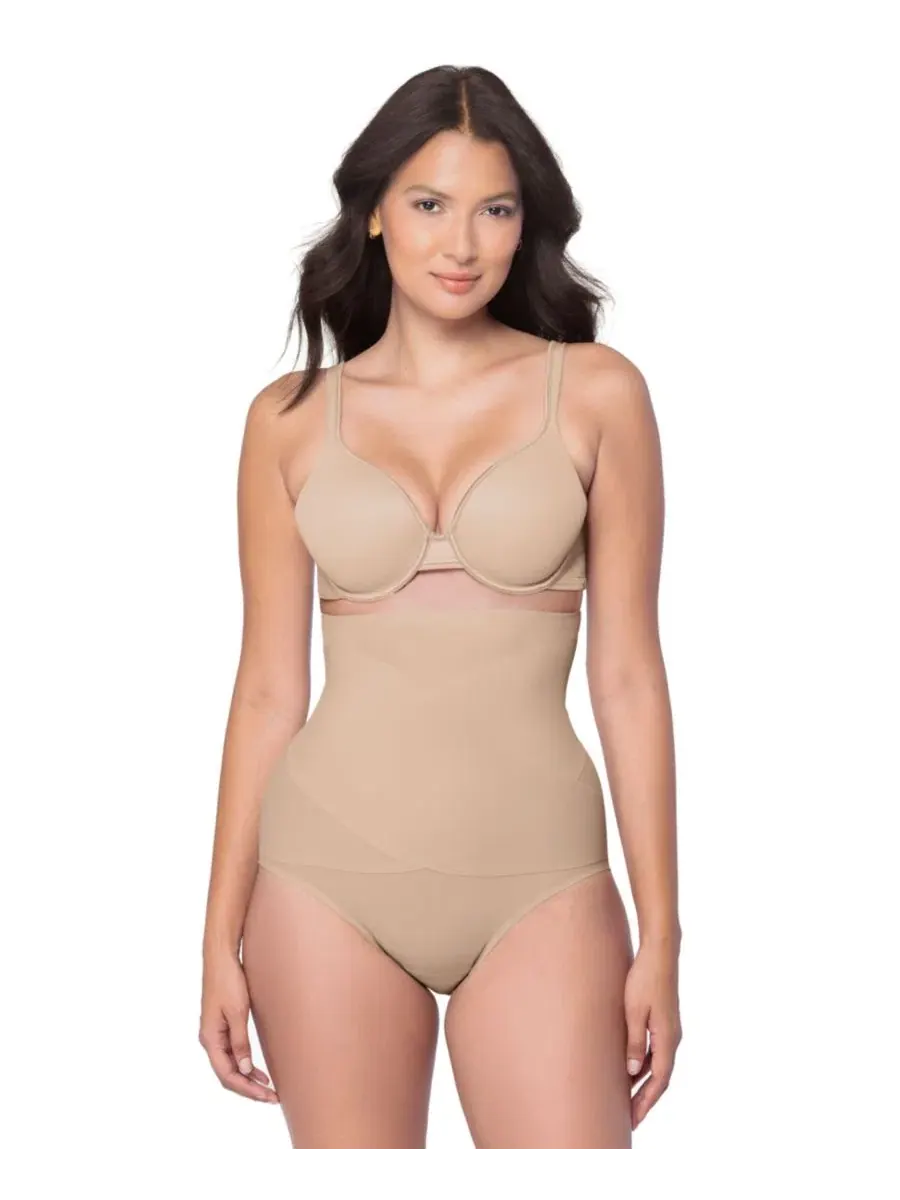 Женские корректирующие трусики с высокой талией Flex Ability 2575 Miraclesuit — изображение 1 из 4, бежевый