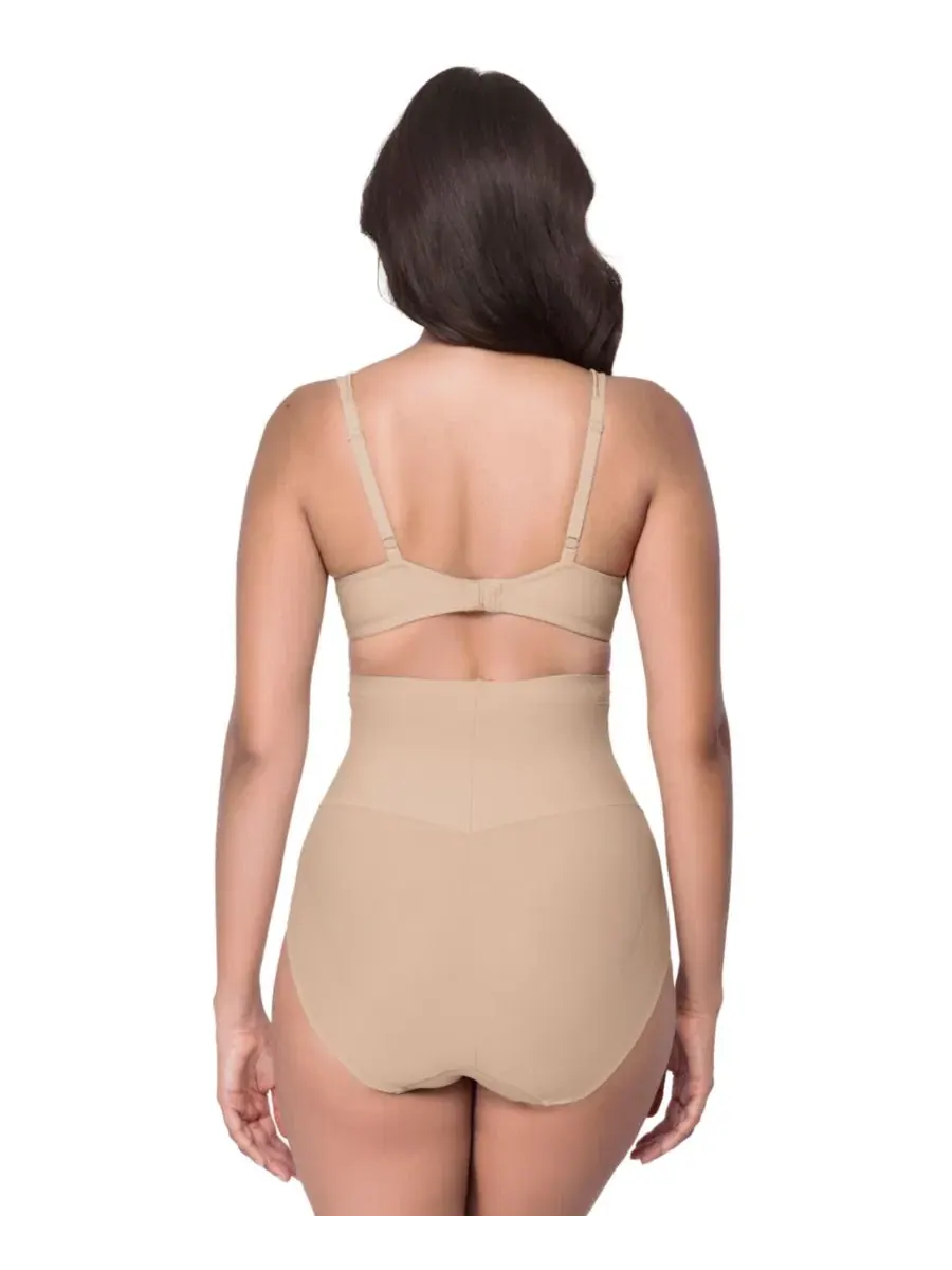 Женские корректирующие трусики с высокой талией Flex Ability 2575 Miraclesuit — изображение 4 из 4, бежевый