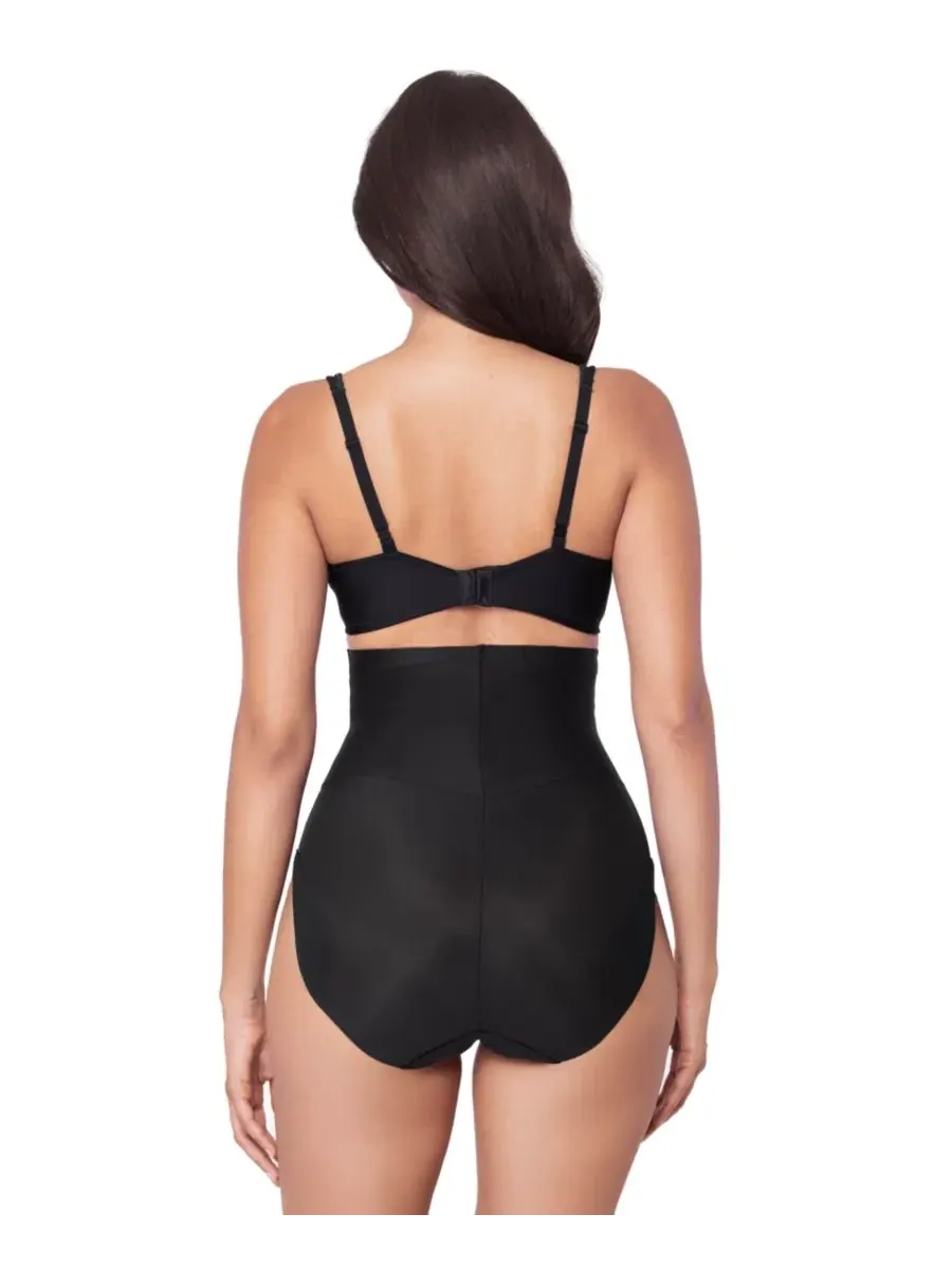 Женские корректирующие трусики с высокой талией Flex Ability 2575 Miraclesuit — изображение 2 из 2, черный