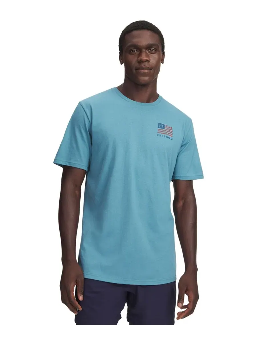 Мужская футболка с коротким рукавом «Флаг свободы США» Under Armour