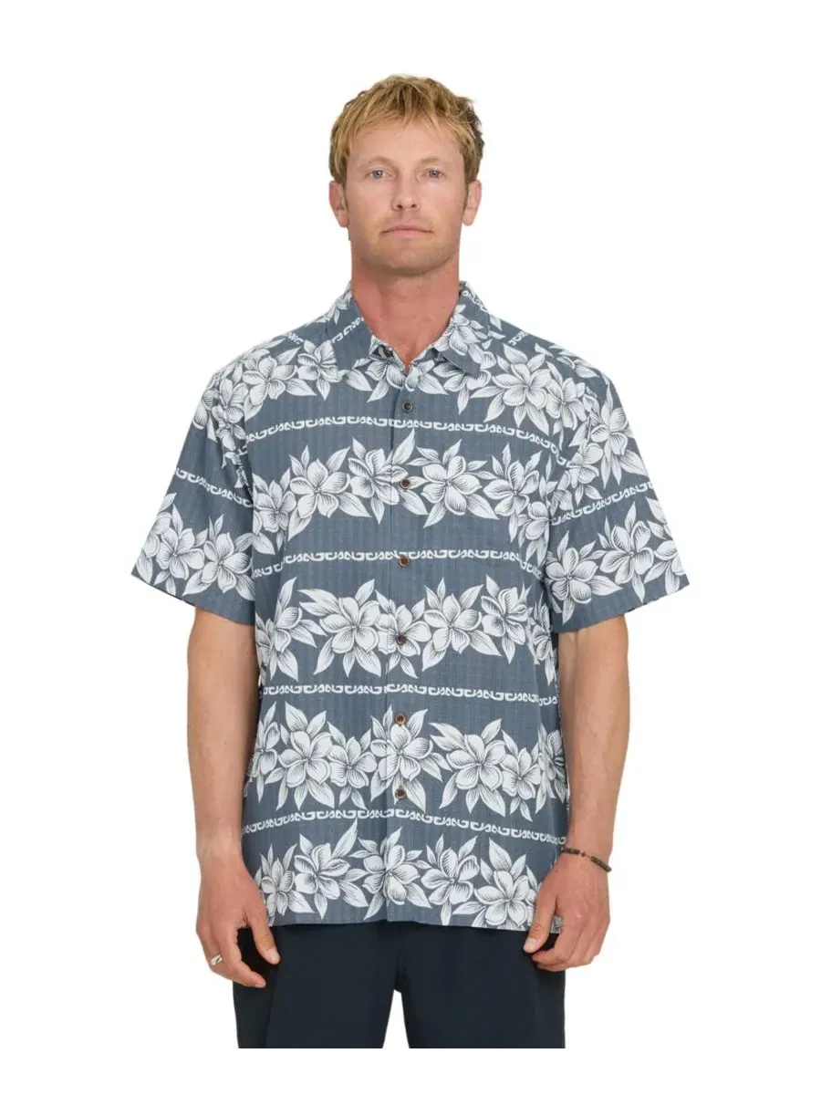 Мужская тканая рубашка с коротким рукавом Quiksilver Horizons Horizons Quiksilver Waterman — изображение 1 из 3