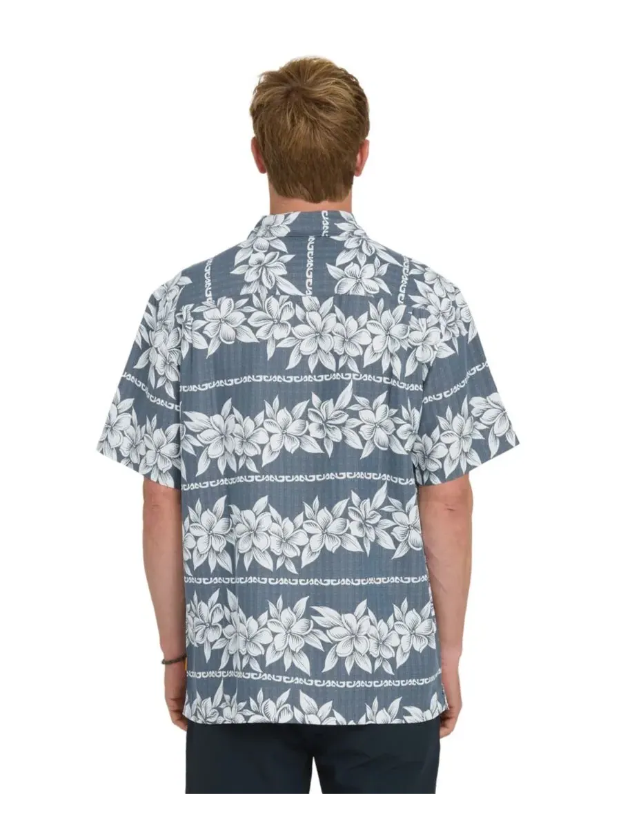 Мужская тканая рубашка с коротким рукавом Quiksilver Horizons Horizons Quiksilver Waterman — изображение 3 из 3