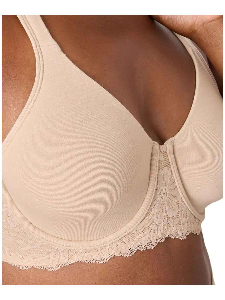 Бюстгальтер Breathe Medium Underwire Full Coverage Minimizer Bra DF3423 Bali — изображение 3 из 5, миндальный