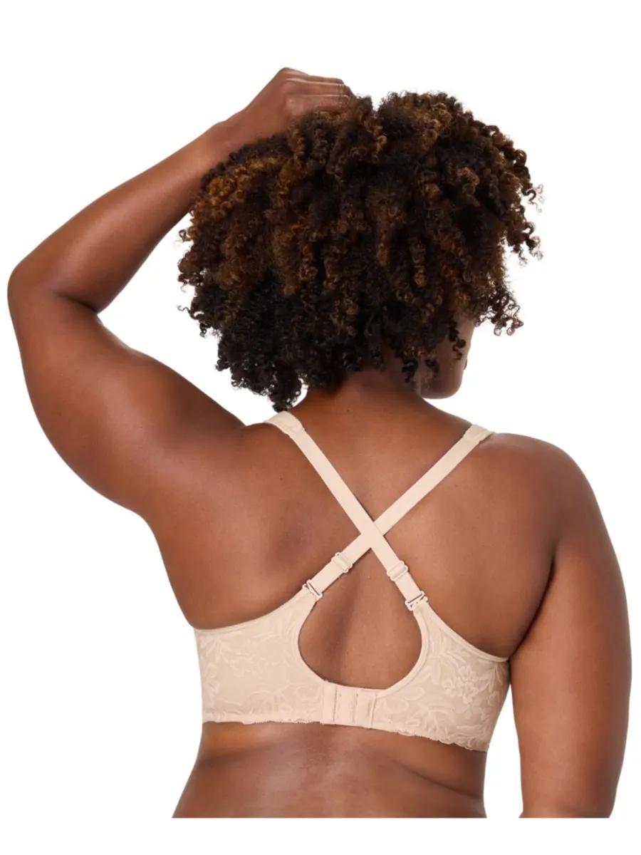 Бюстгальтер Breathe Medium Underwire Full Coverage Minimizer Bra DF3423 Bali — изображение 5 из 5, миндальный