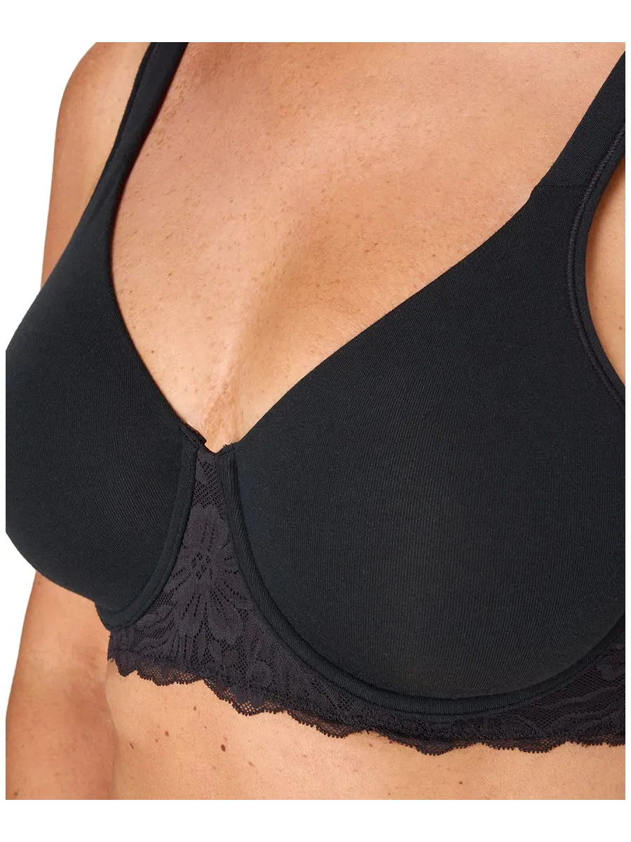 Бюстгальтер Breathe Medium Underwire Full Coverage Minimizer Bra DF3423 Bali — изображение 3 из 5, черный