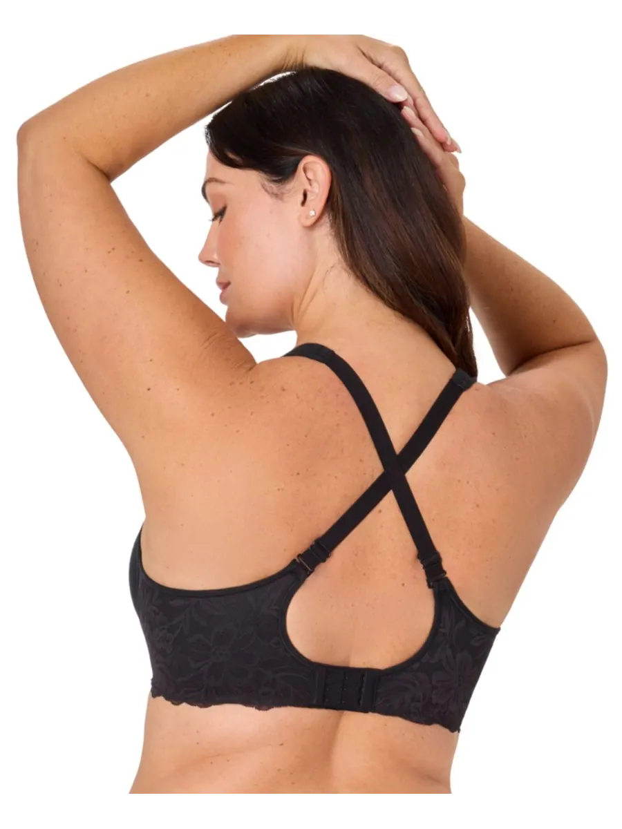 Бюстгальтер Breathe Medium Underwire Full Coverage Minimizer Bra DF3423 Bali — изображение 5 из 5, черный
