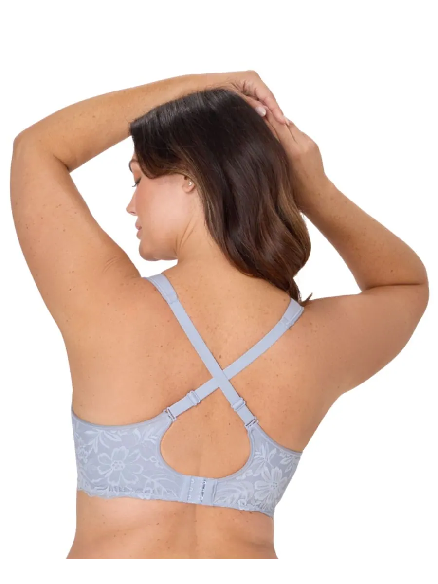 Бюстгальтер Breathe Medium Underwire Full Coverage Minimizer Bra DF3423 Bali — изображение 5 из 5, серебристый