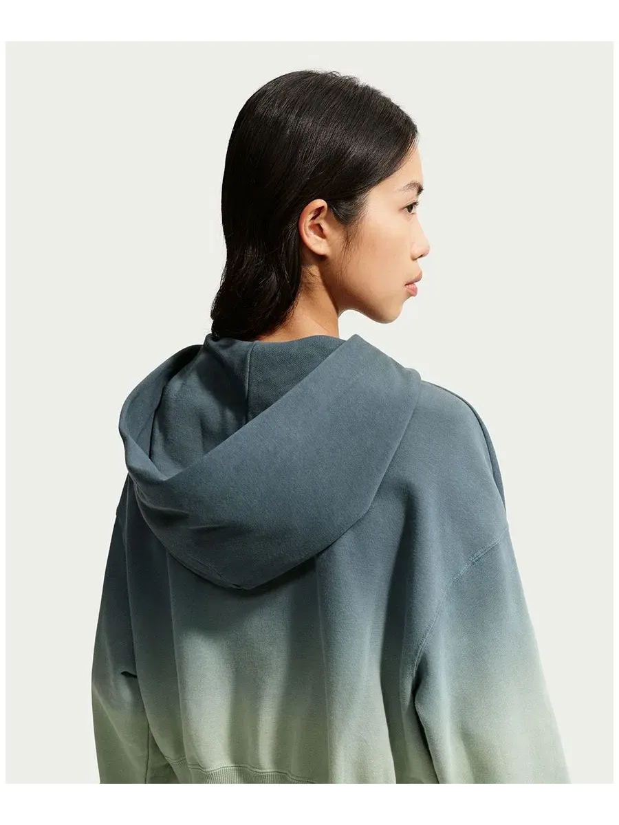 Женская спортивная толстовка Phoenix Flee Oversized Henley Hoodie Nike — изображение 16 из 18, синий/синий
