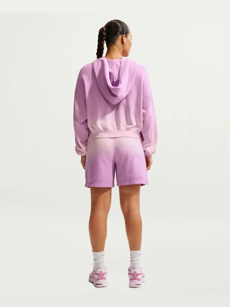 Женская спортивная толстовка Phoenix Flee Oversized Henley Hoodie Nike — изображение 8 из 18, синий/синий