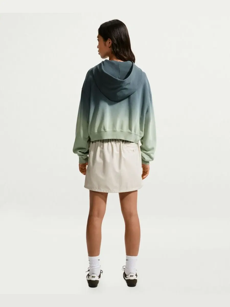 Женская спортивная толстовка Phoenix Flee Oversized Henley Hoodie Nike — изображение 13 из 17, розовый